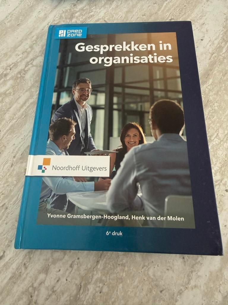 Yvonne Gramsbergen-Hoogland - Gesprekken in organisaties, Sociale wetenschap, Ophalen of Verzenden, Zo goed als nieuw, Yvonne Gramsbergen-Hoogland; Henk van der Molen