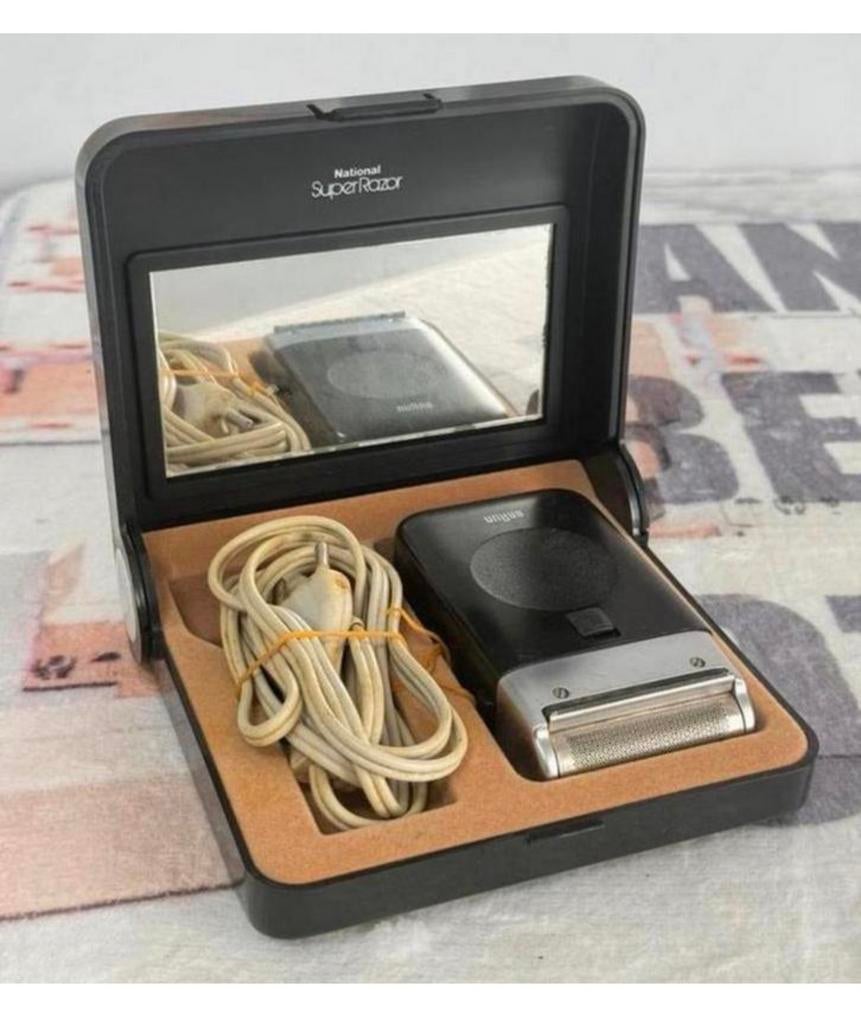 1960-1970 vintage BrAun super razor national scheerapparaat, Sieraden, Tassen en Uiterlijk, Uiterlijk | Haarverzorging, Zo goed als nieuw