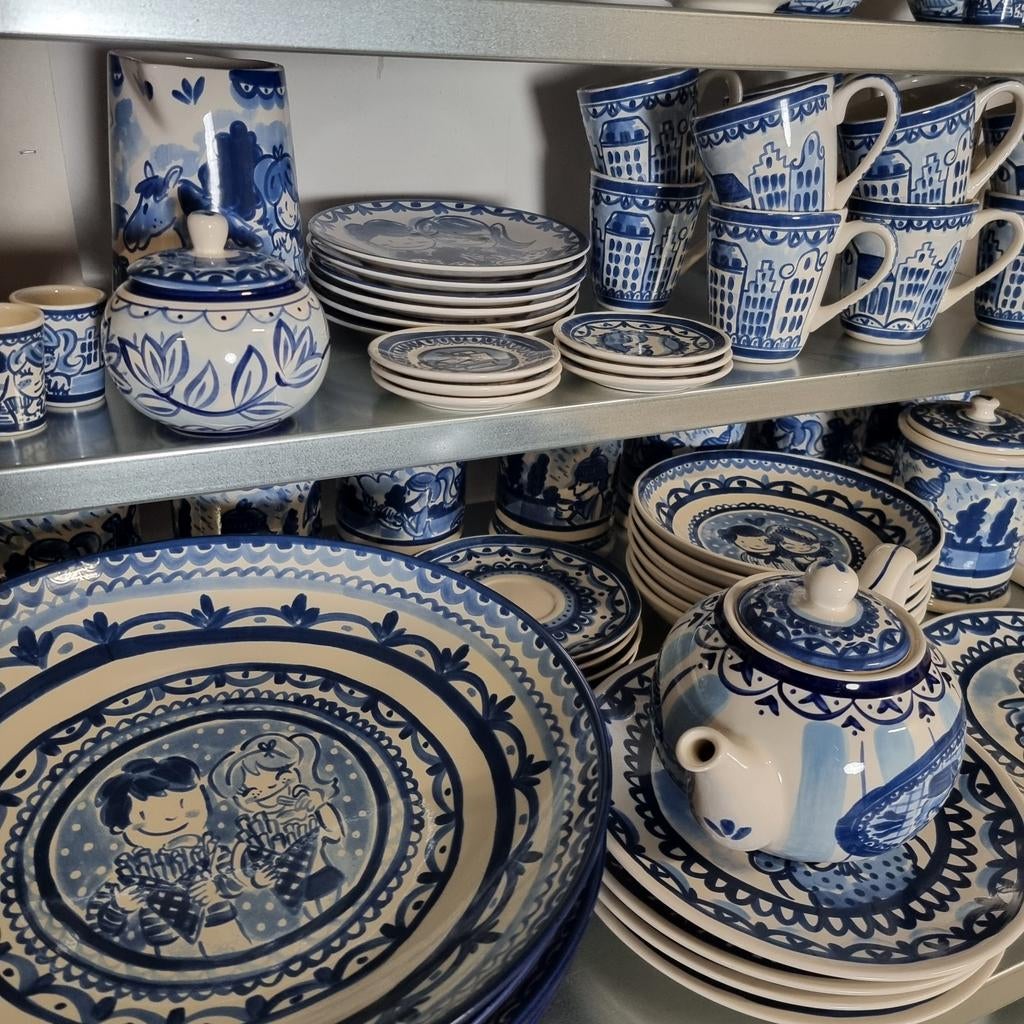 Delfts Blond servies van Blond Amsterdam, Huis en Inrichting, Keuken | Servies, Ophalen, Blond Amsterdam, Overige typen, Nieuw