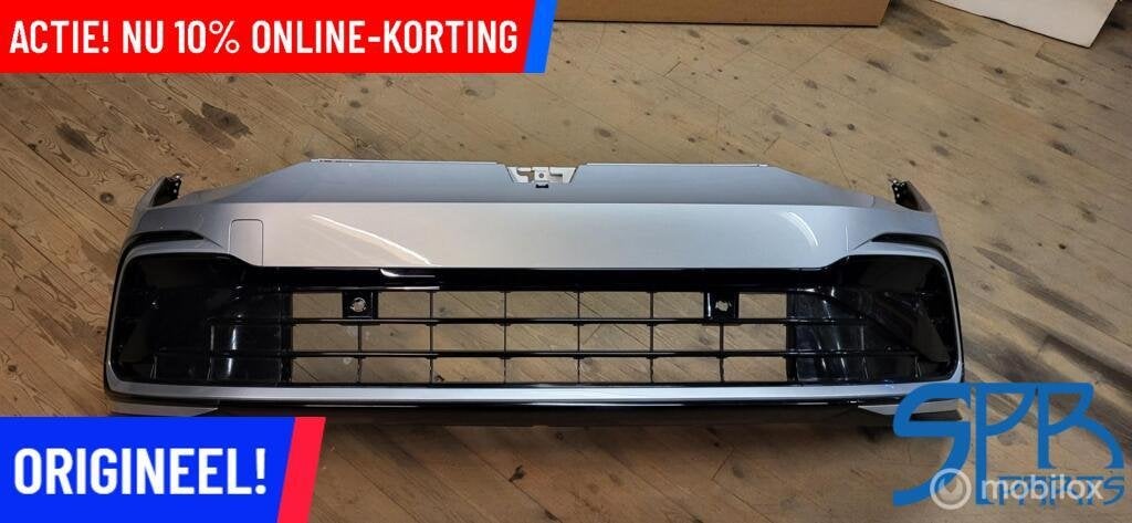 VW GOLF 8 VIII VOORBUMPER LA7W R-LINE 4X PDC Bumper COMPLEET