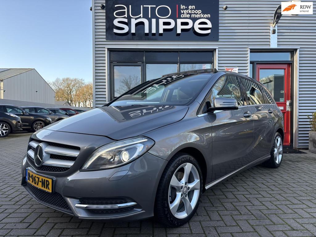 Mercedes-Benz B-klasse 200 Ambition -VOLLEDER-STOELVERWARMIN, Euro 5, Gebruikt, Zwart, B-Klasse