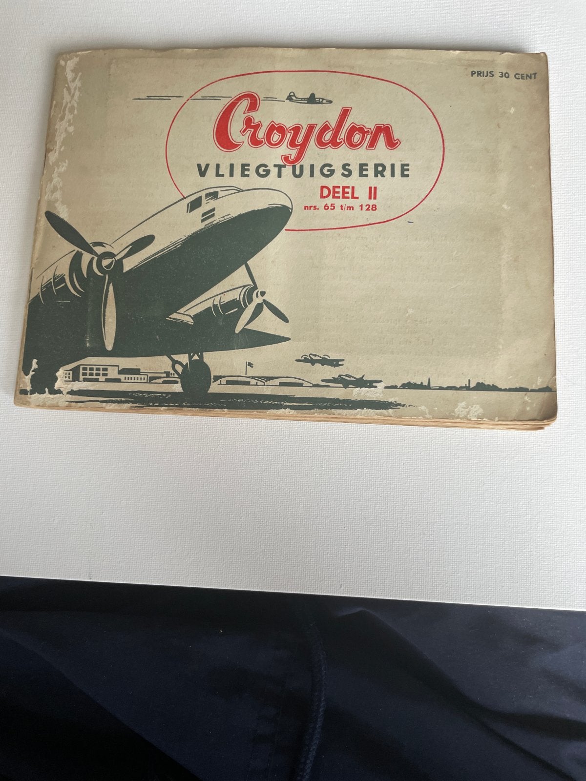Croydon Vliegtuigserie Deel II - Vintage Catalogus, Ophalen of Verzenden, Gelezen, Catalogus