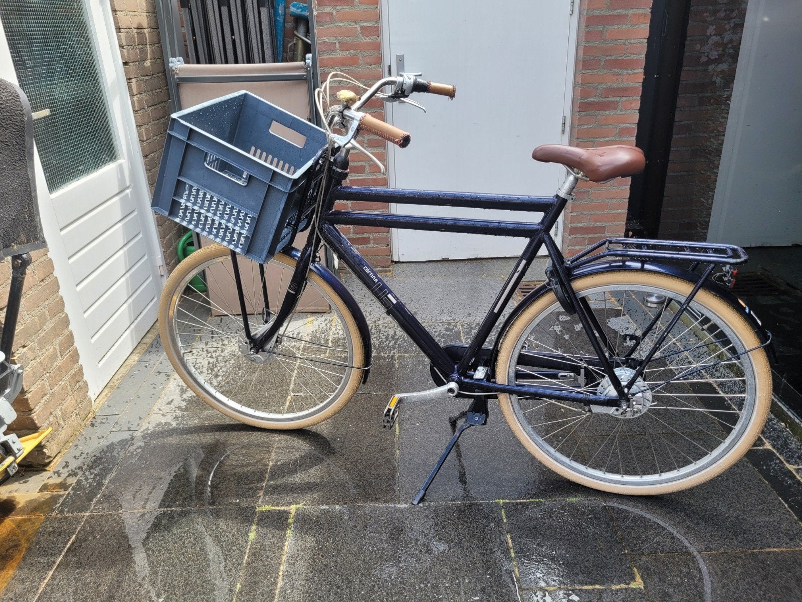 Cortina u5 transportfiets  herenfiets, Gebruikt, Versnellingen, 65 cm of meer, Ophalen
