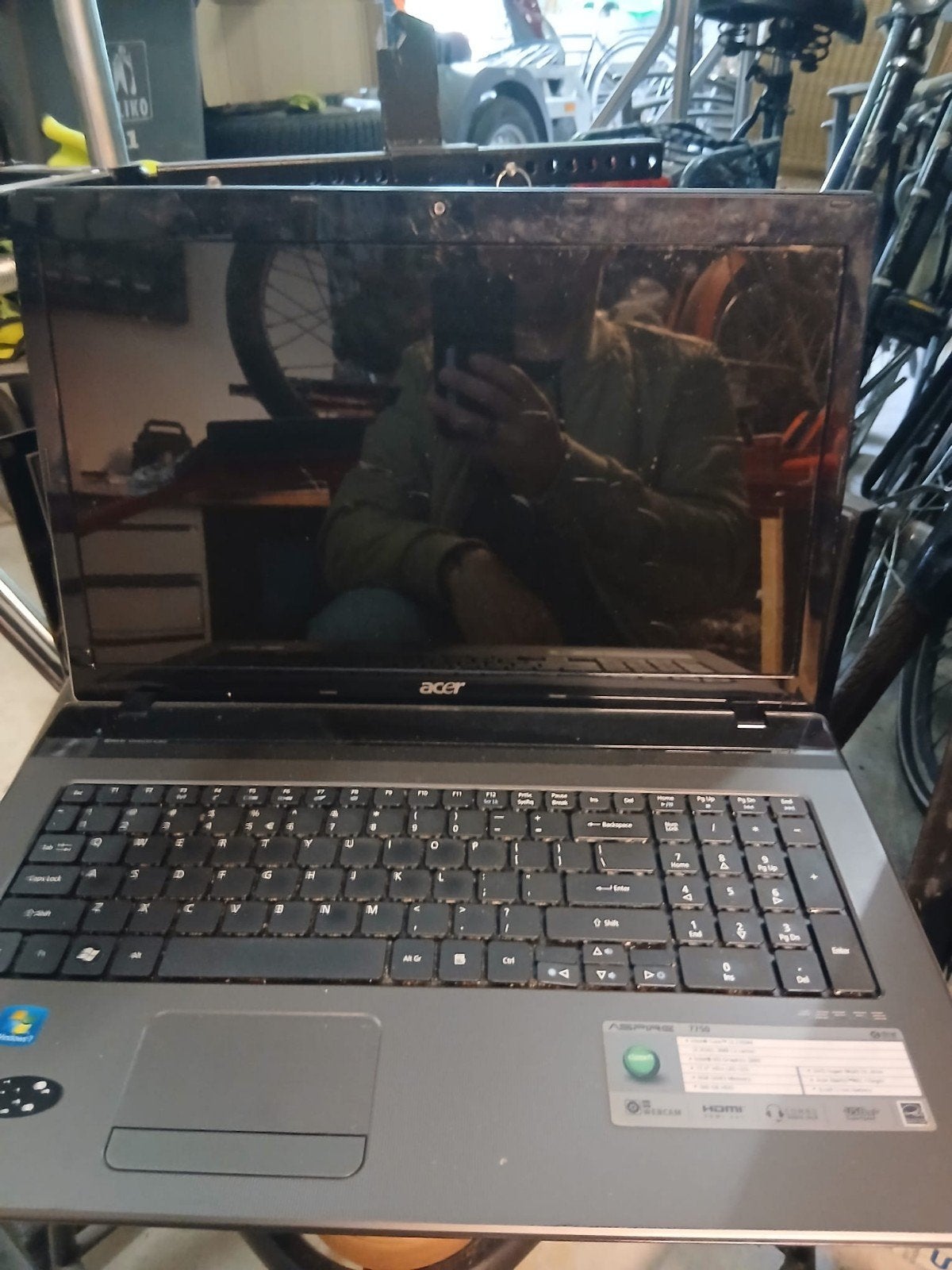 3 Laptops, Ophalen, Acer, Compal, 15 inch, Niet werkend