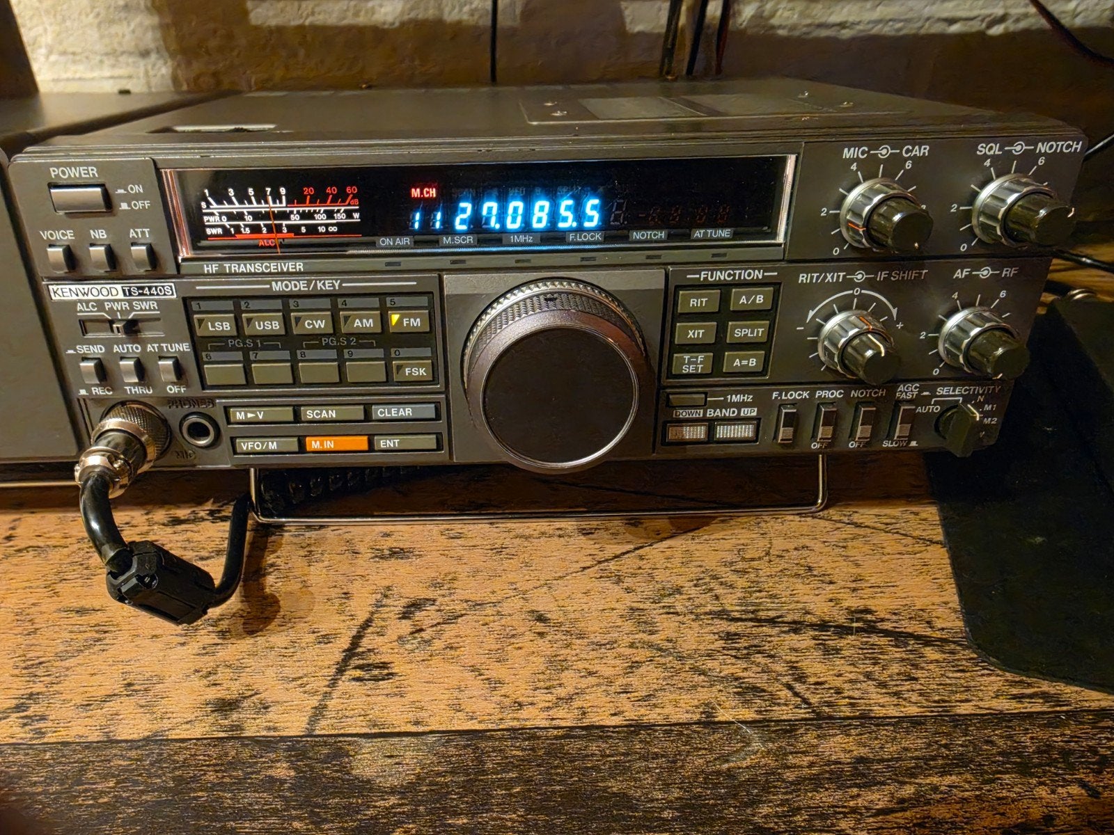 KENWOOD TS440S Allbander met ingebouwde tuner en SWR-meter, Ophalen of Verzenden