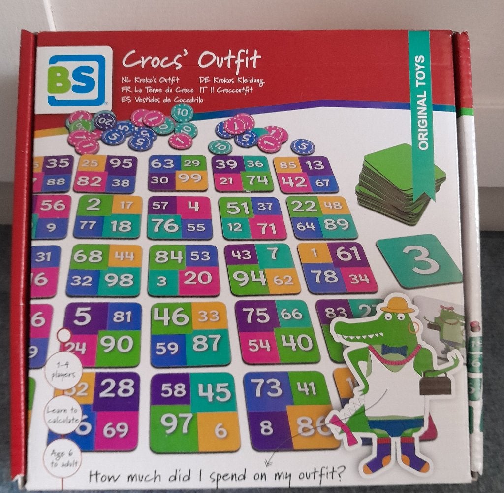 Croc's (Kroko's) Outfit, Ophalen, Zo goed als nieuw, Rekenen