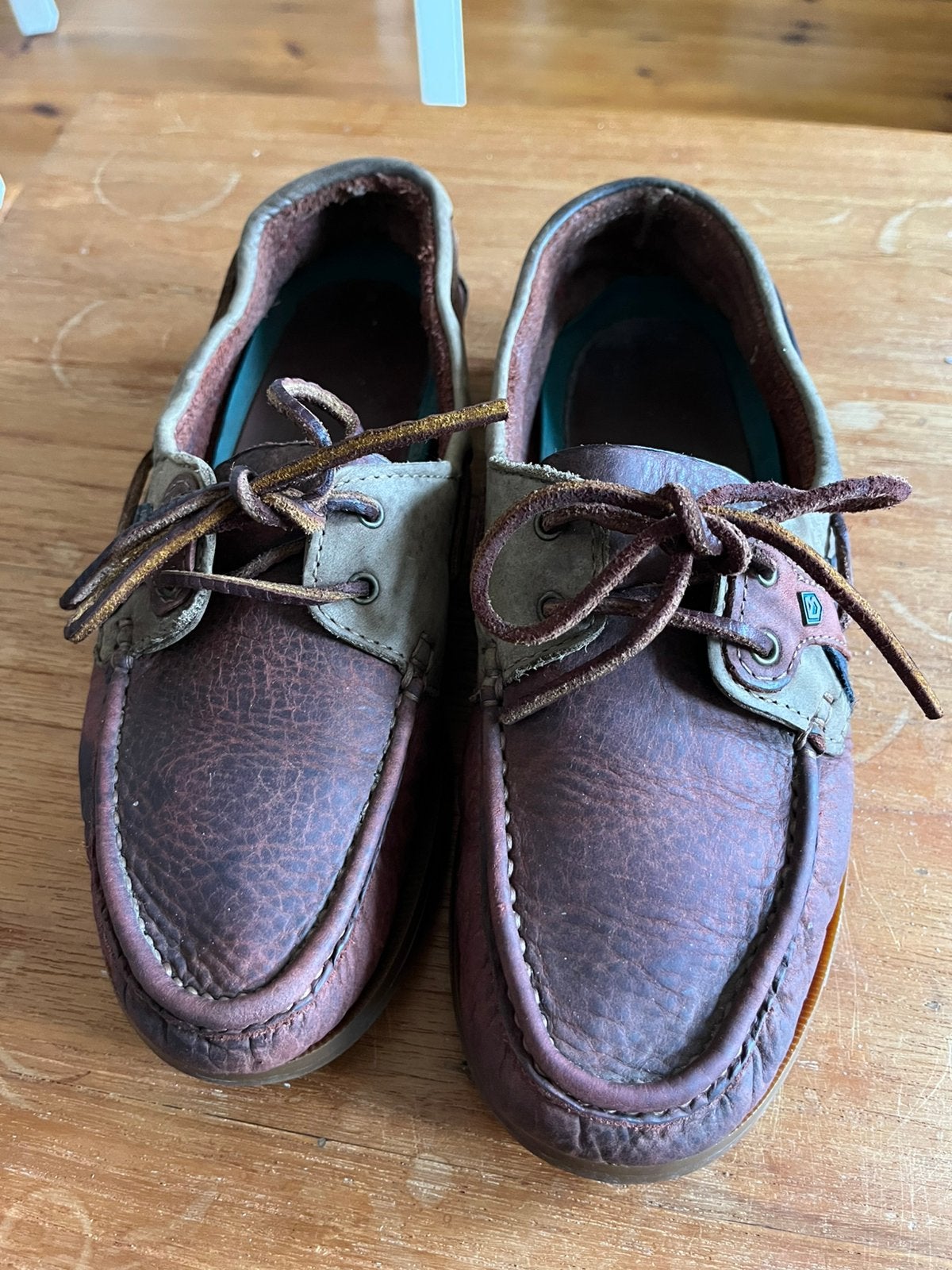 Dubarry bootschoen, roodbruin/blauw/beige. Maat 41,5, Kleding | Heren, Schoenen, Ophalen of Verzenden, Zo goed als nieuw, Overige kleuren