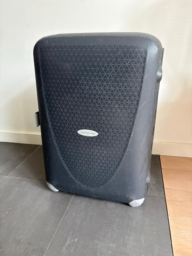 Samsonite Koffer - Stevige Reiskoffer met Wieltjes, Gebruikt, Hard kunststof, 45 tot 55 cm, Ophalen of Verzenden