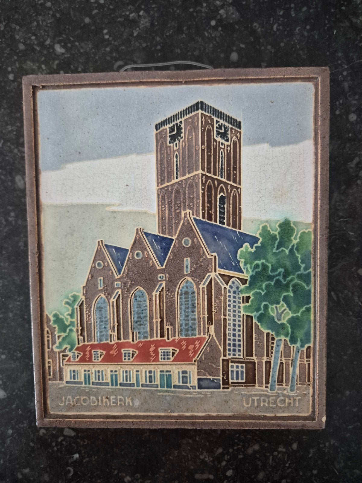 Westraven cloisonné tegel, Ophalen of Verzenden