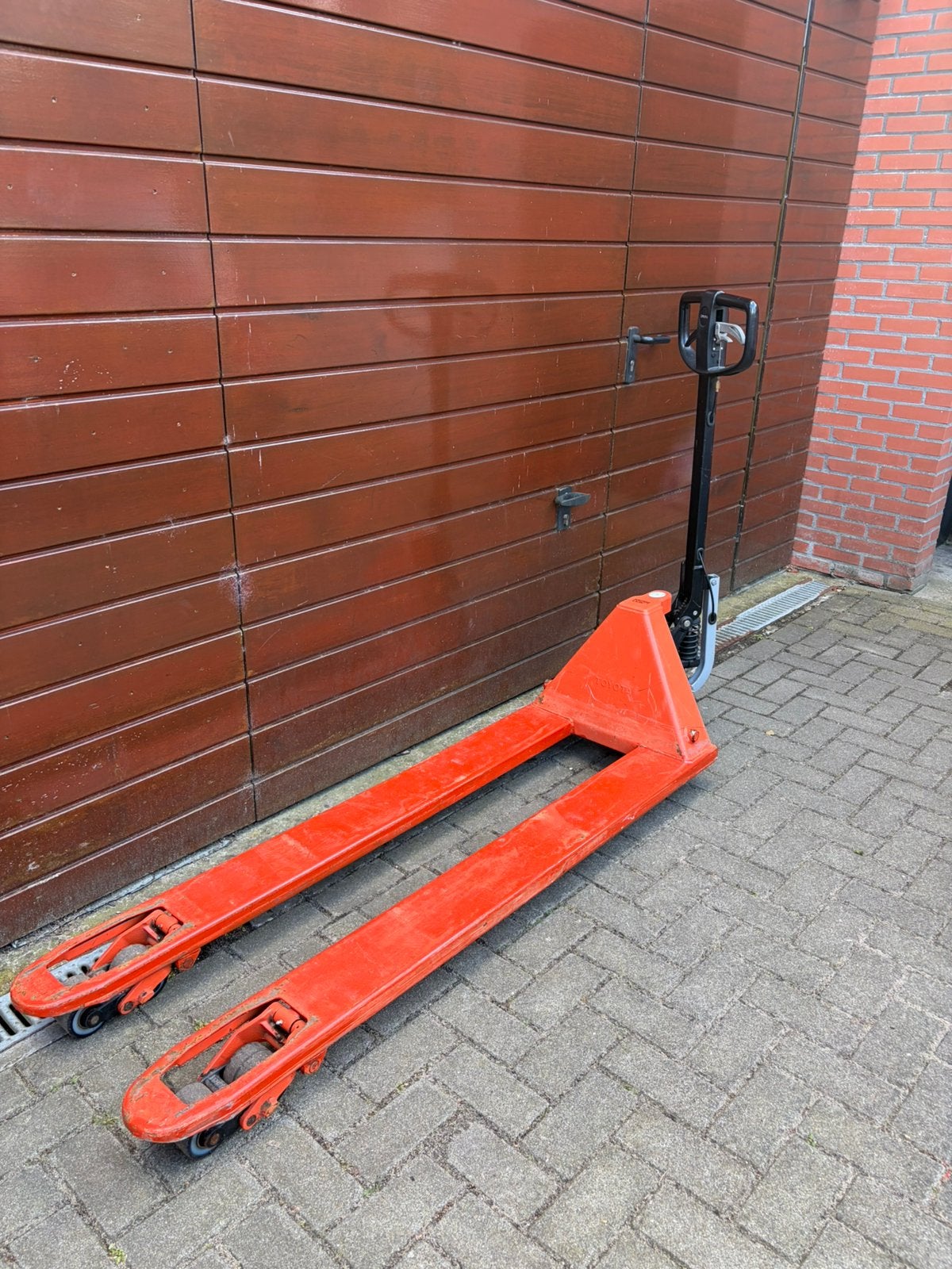 Bt palletwagen 1500mm lang prolifter, Doe-het-zelf en Verbouw, Ophalen, Zo goed als nieuw