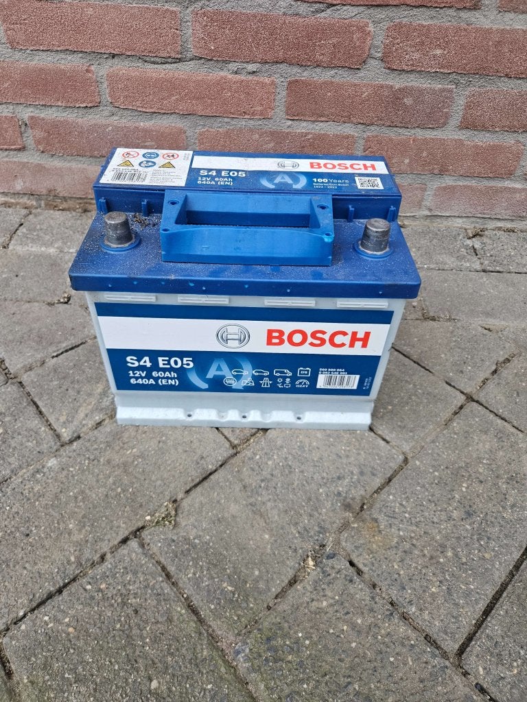 ACCU BOSCH S4 EO5, Auto-onderdelen, Niet ingevuld, Gebruikt, Niet ingevuld, Ophalen of Verzenden