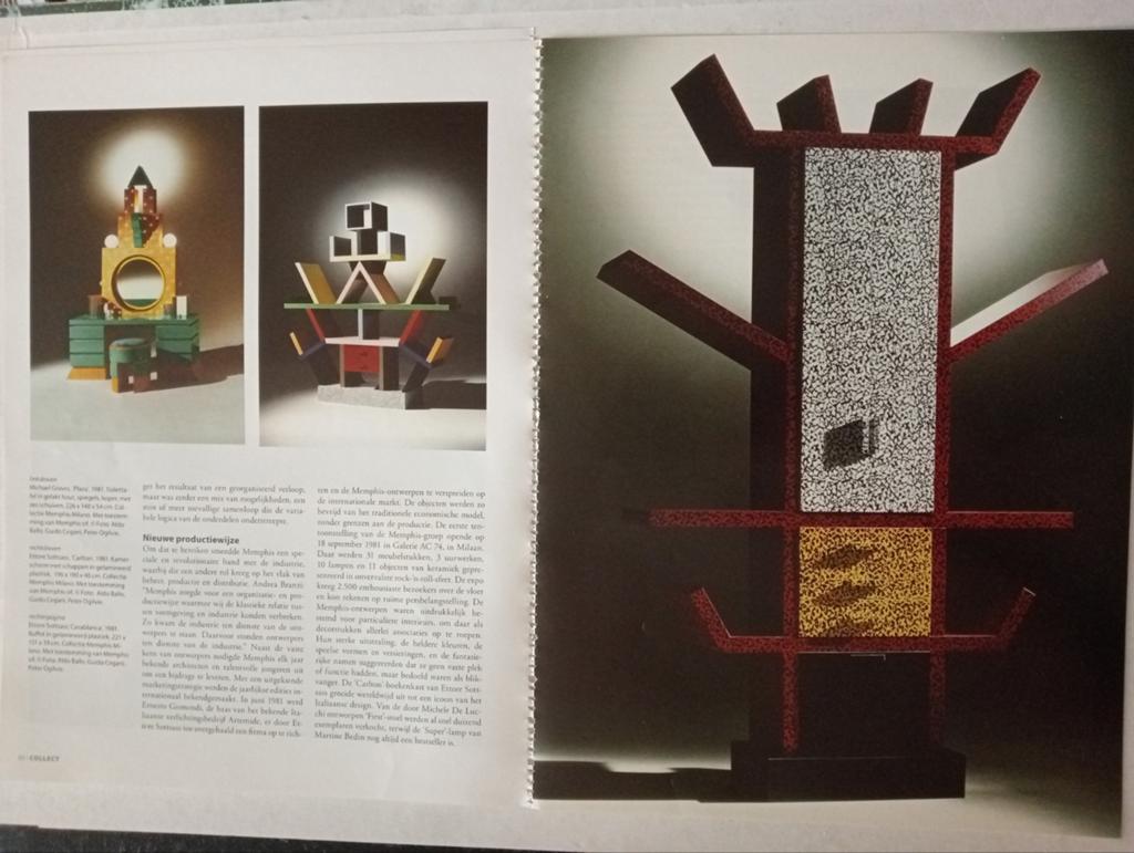 Memphis Design artikel, Ophalen of Verzenden, Tijdschrift