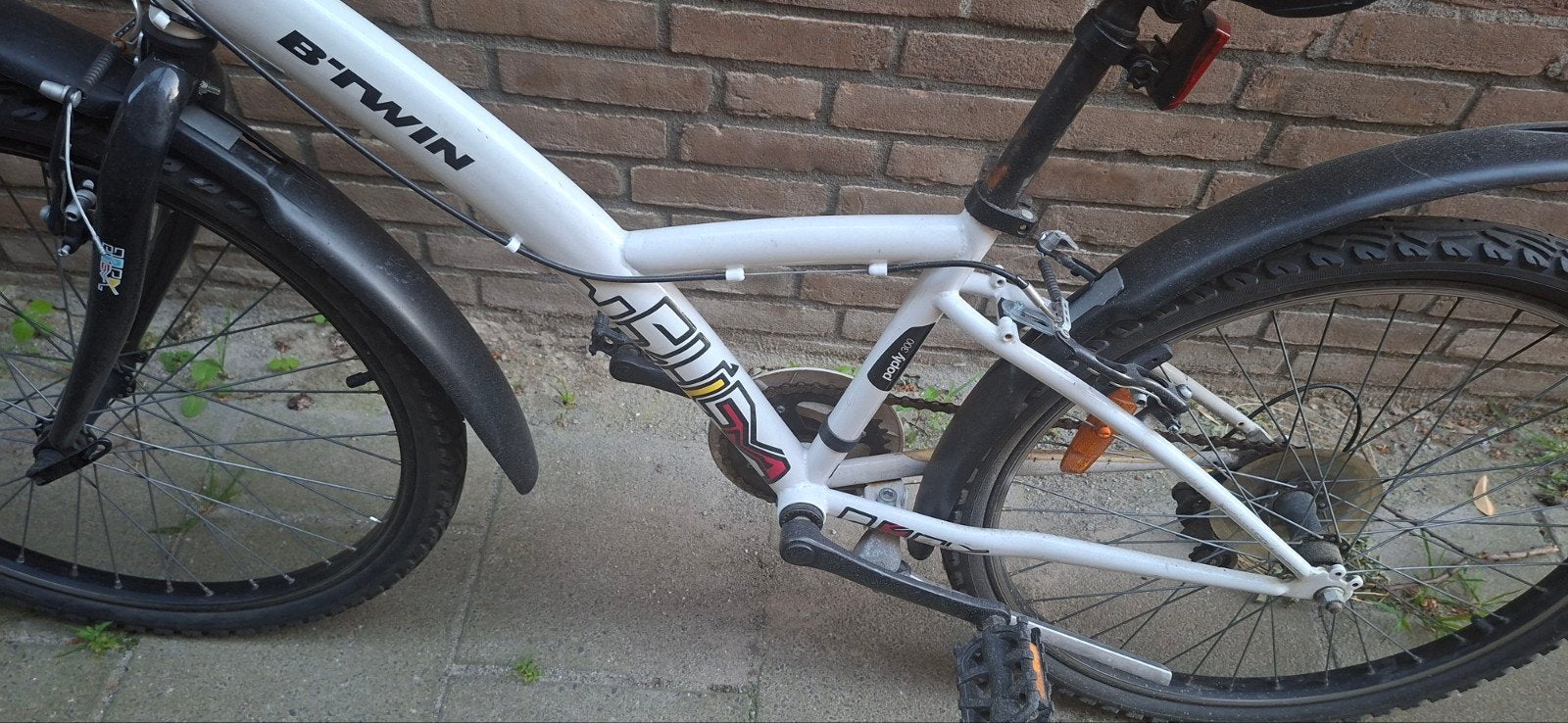 B'Twin Poply 300 Uniseks Fiets - Gebruikt, Gebruikt, Velgrem, Versnellingen, Minder dan 49 cm
