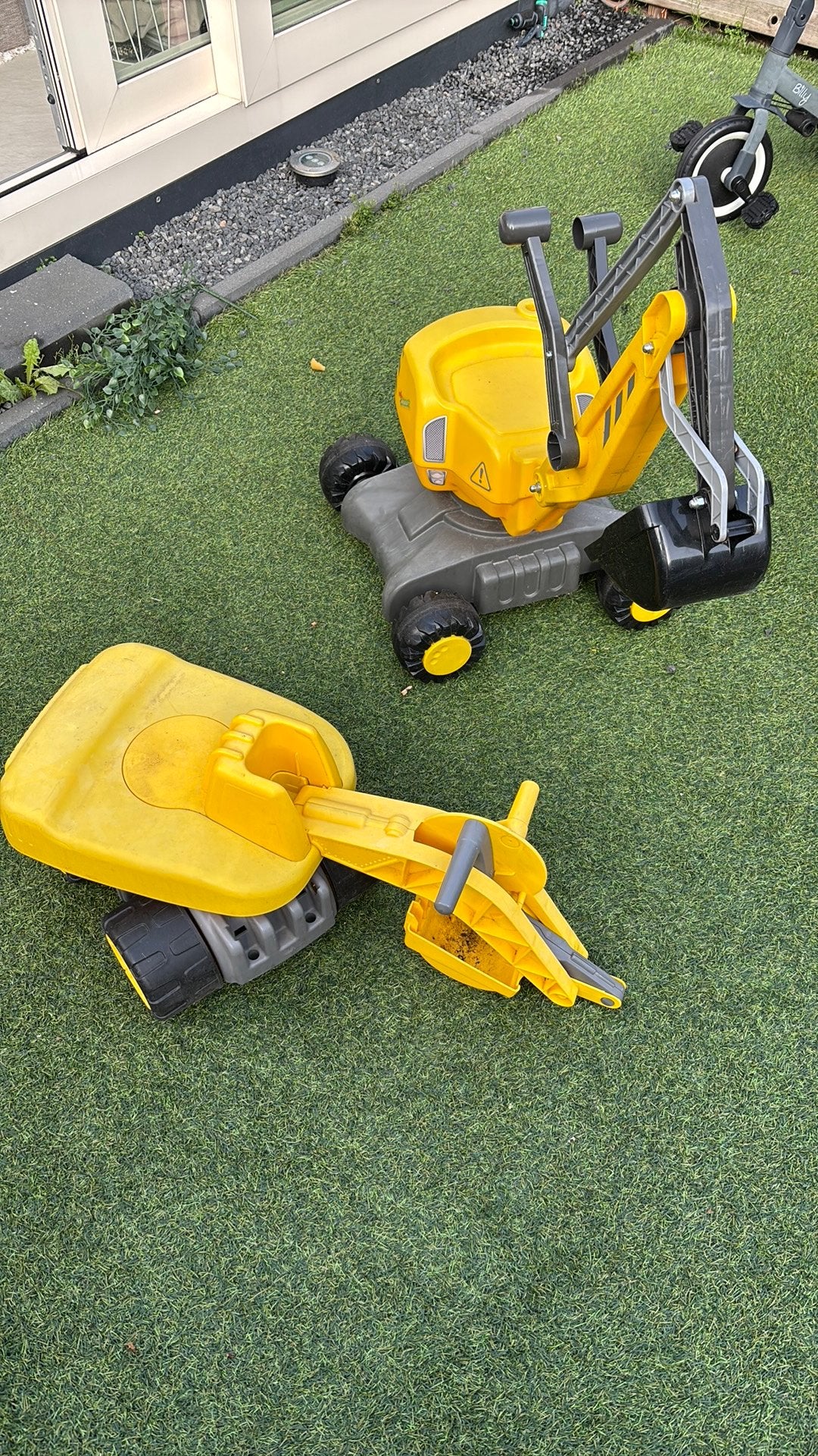 Rolly toys Digger en Big graafmachine, 2 stuks, Ophalen, Zo goed als nieuw, Overige merken