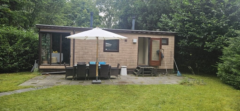 Chalet 4pers tijdens TT  do-zo Prijs verlaagd!, Ophalen, Gebruikt