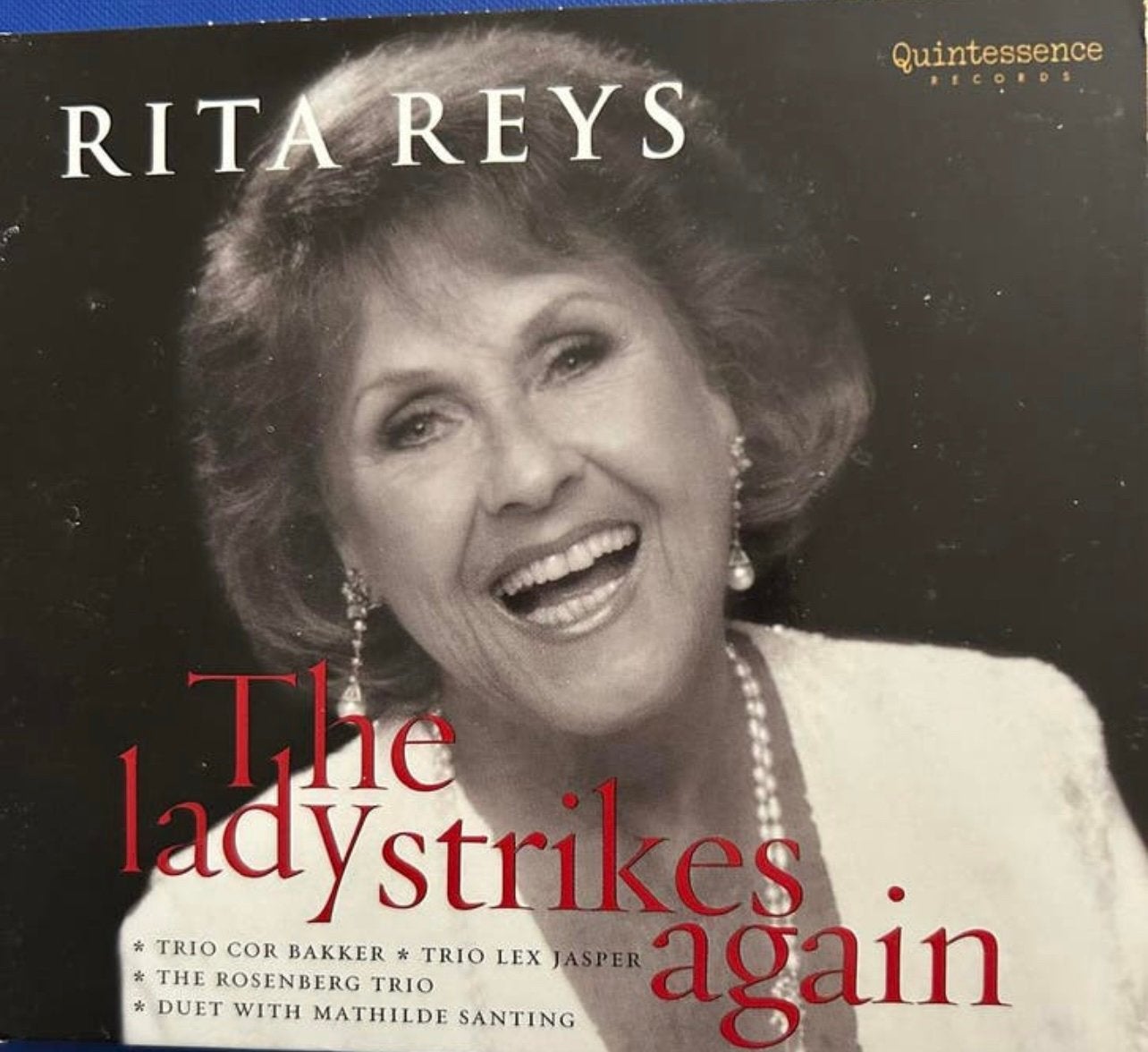 Rita Reys The Lady strikes again Cd, Ophalen of Verzenden, Gebruikt