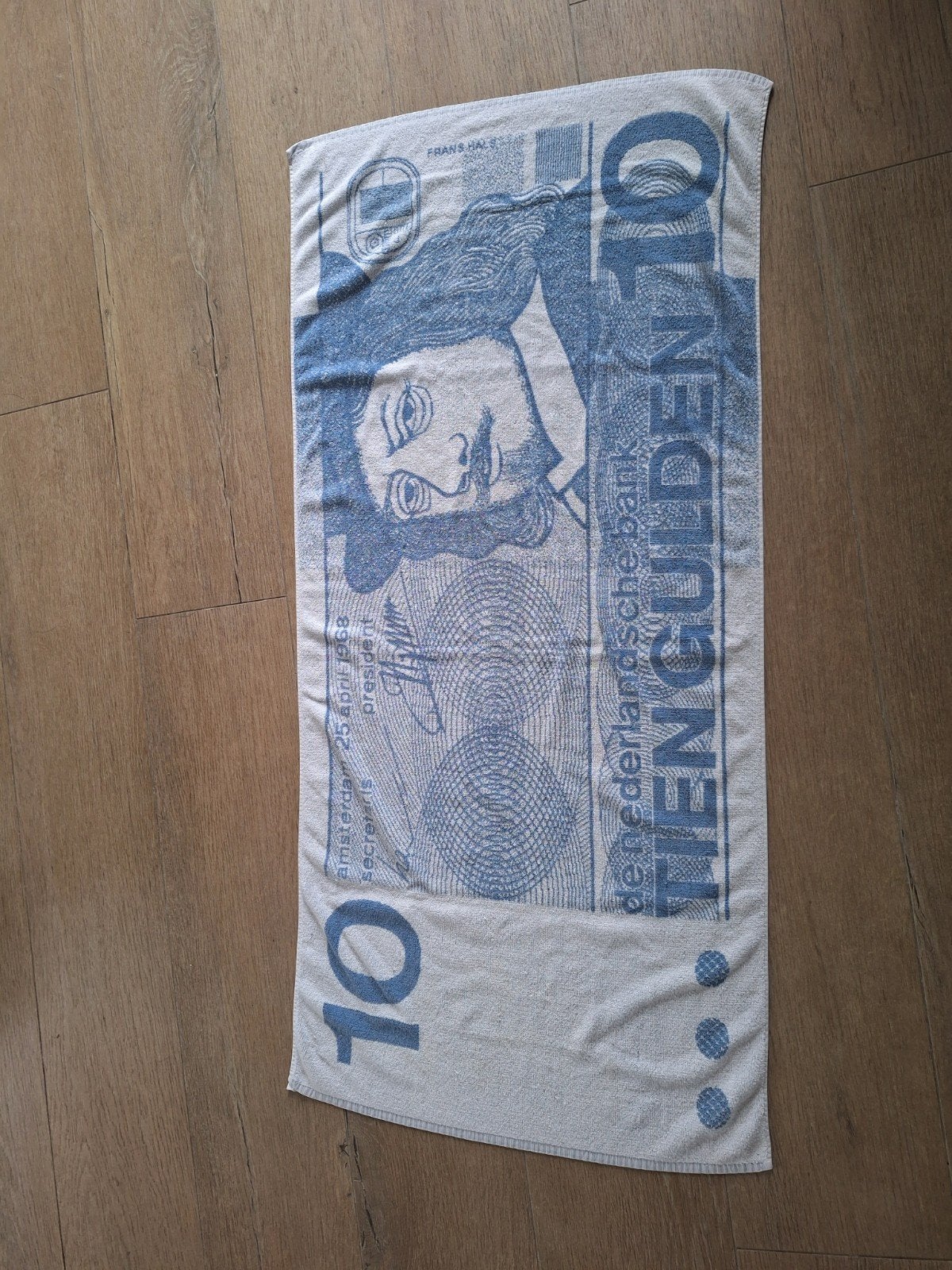 Handdoek 10 gulden biljet - Frans Hals, Ophalen of Verzenden, Gebruikt