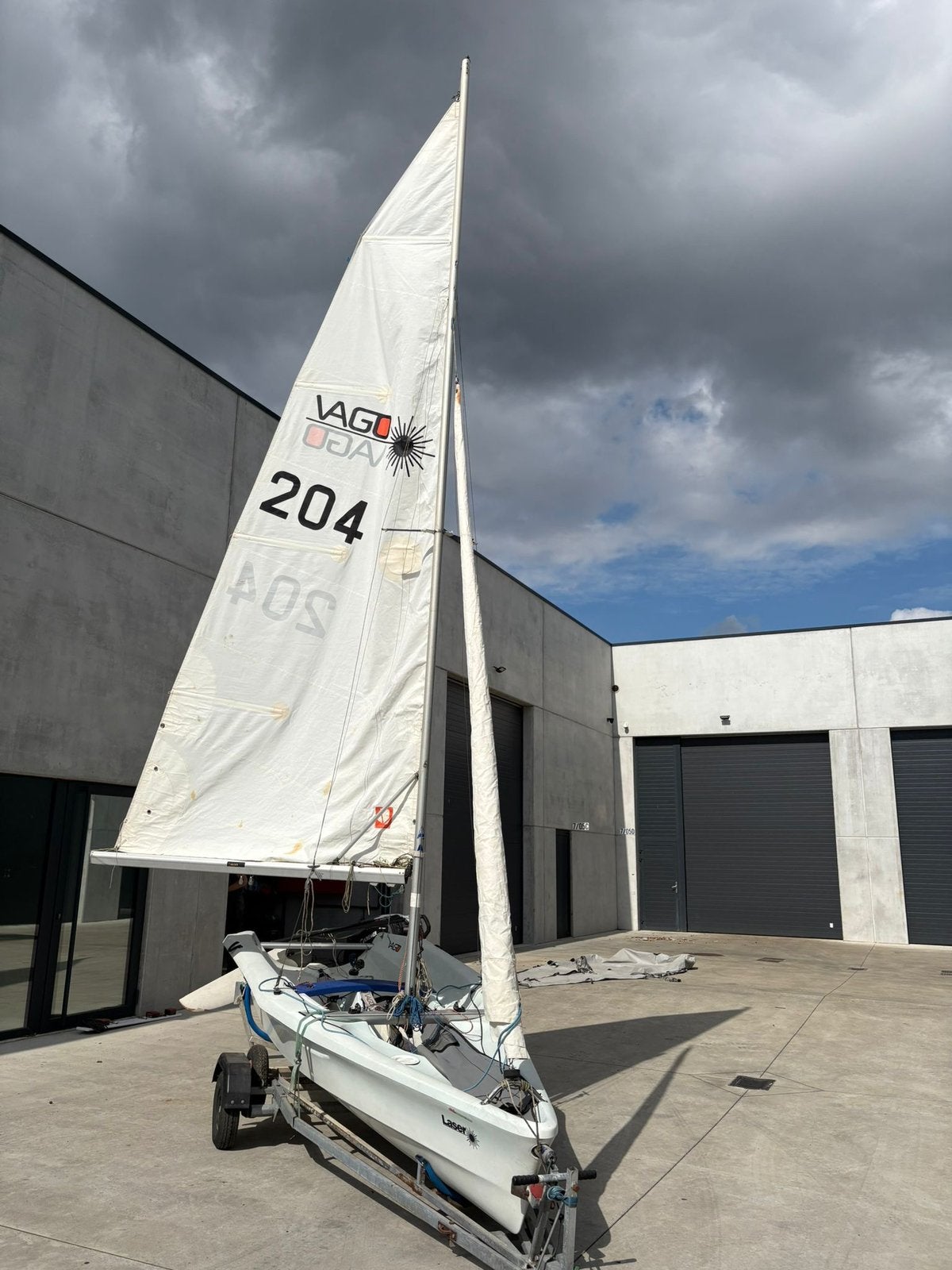 Laser vago 204 open zeilboot, Ophalen, Gebruikt, Overige typen