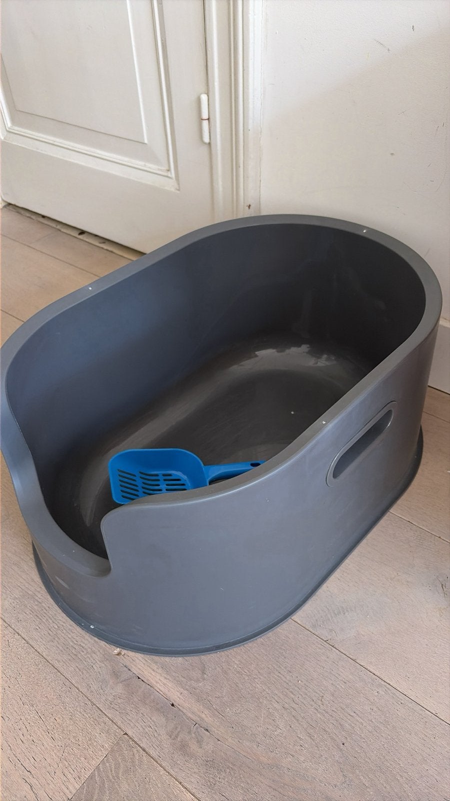 Grote open Kattenbak met hoge achterkant, Dieren en Toebehoren, Ophalen, Zo goed als nieuw