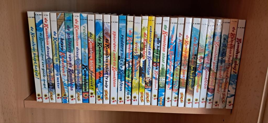 Leuke serie kameleon boeken, Ophalen