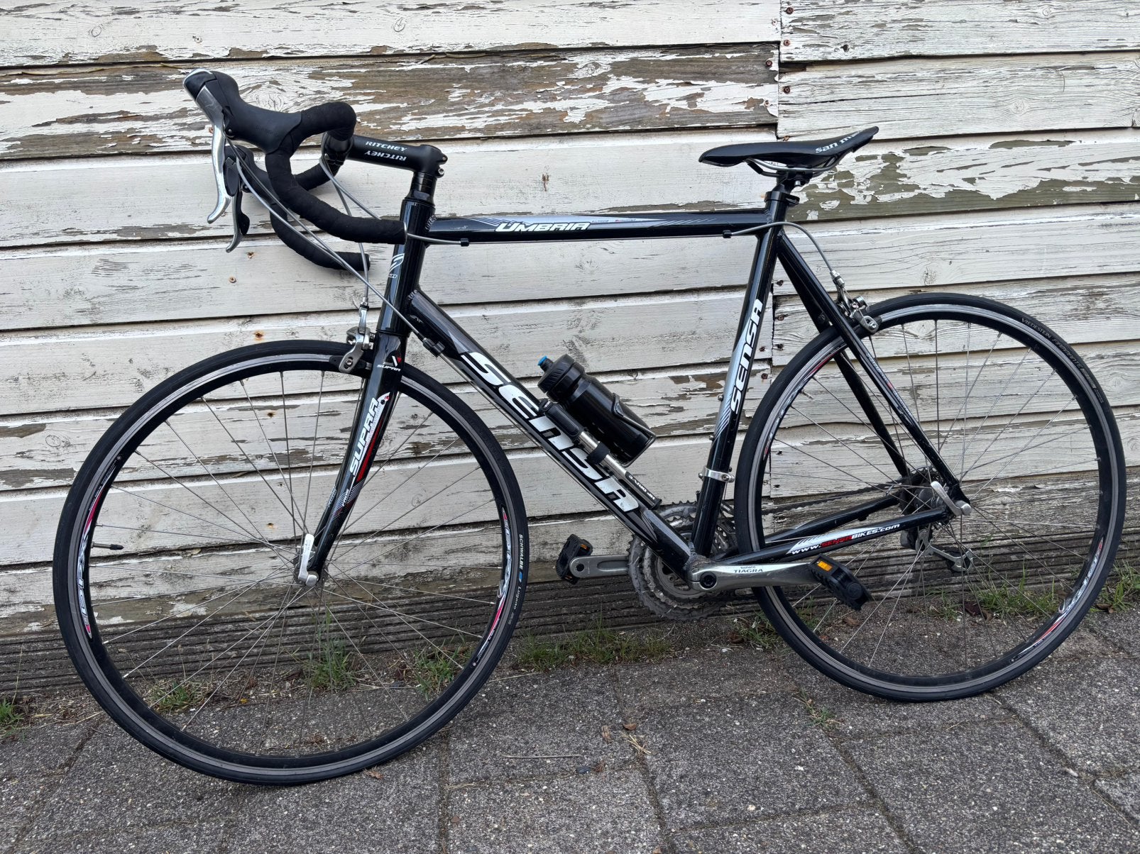 Te koop racefiets, Fietsen en Brommers, Fietsen | Racefietsen, Ophalen, Zo goed als nieuw
