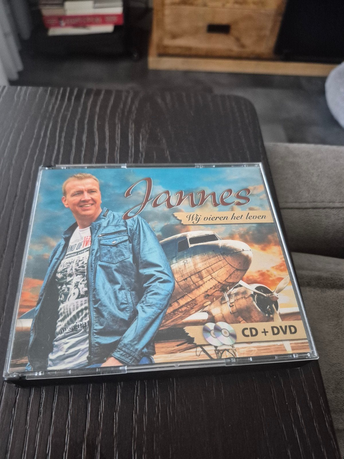 Jannes - Wij vieren het leven (CD + DVD), Cd's en Dvd's, Album, Gebruikt, Inclusief DVD, Schlager