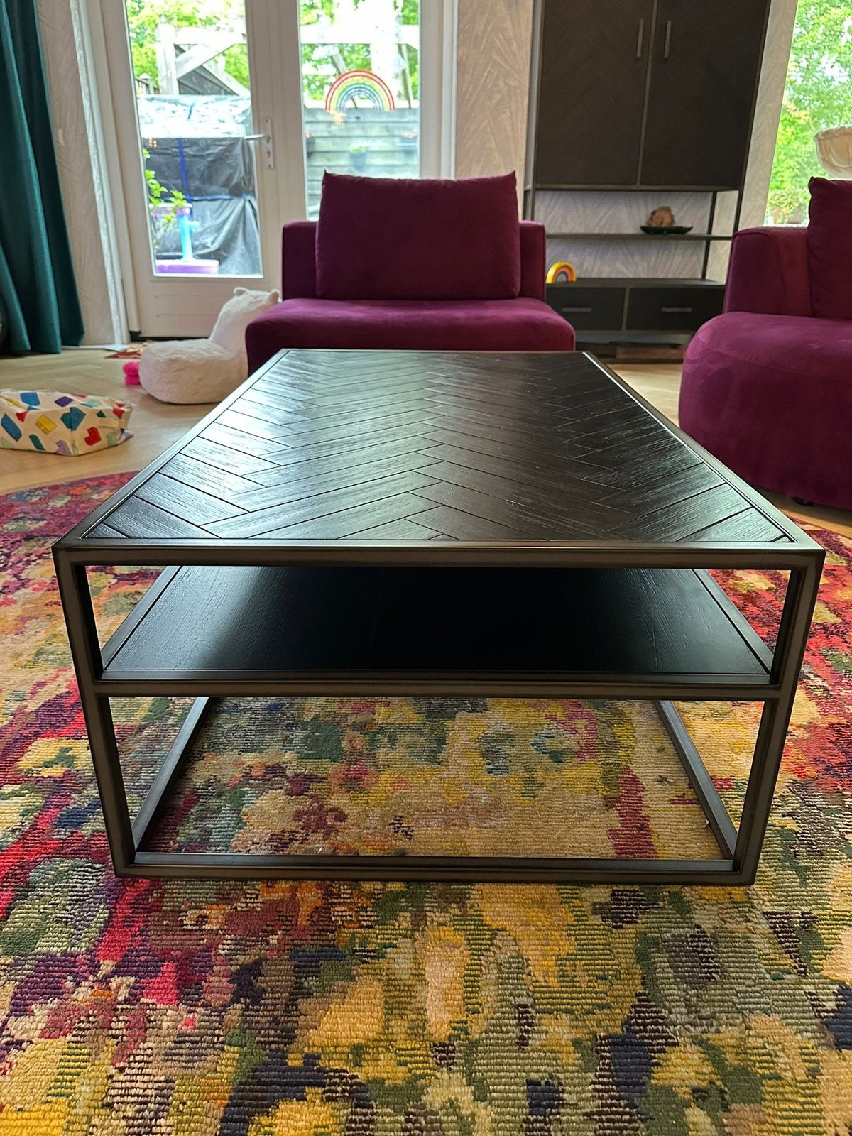 Eleonora Hudson salontafel, Ophalen, Gebruikt, 100 tot 150 cm, 50 tot 100 cm