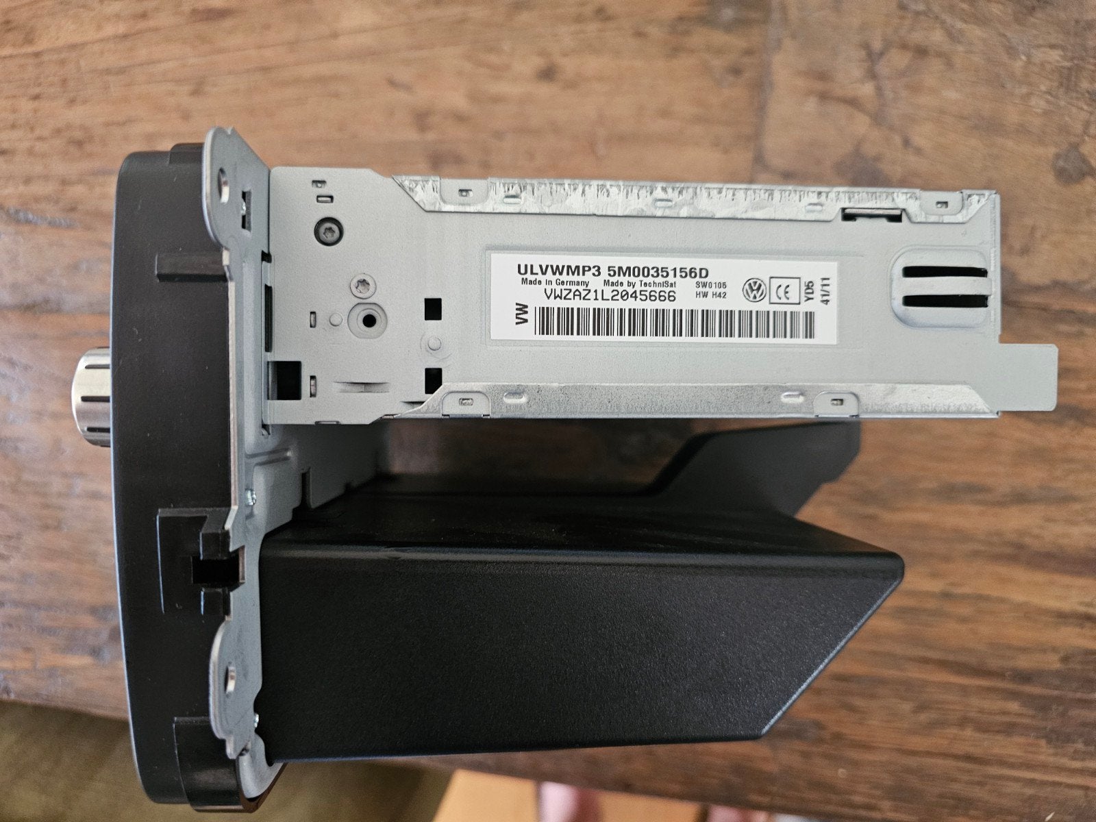Originele VW autoradio voor Polo, Ophalen of Verzenden, Gebruikt