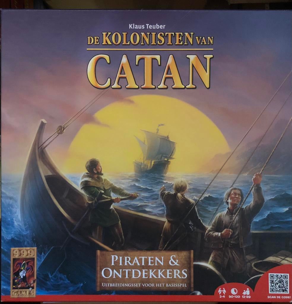 NIEUW- Piraten & Ontdekkers uitbreiding Kolonisten van Catan, Ophalen of Verzenden, Nieuw