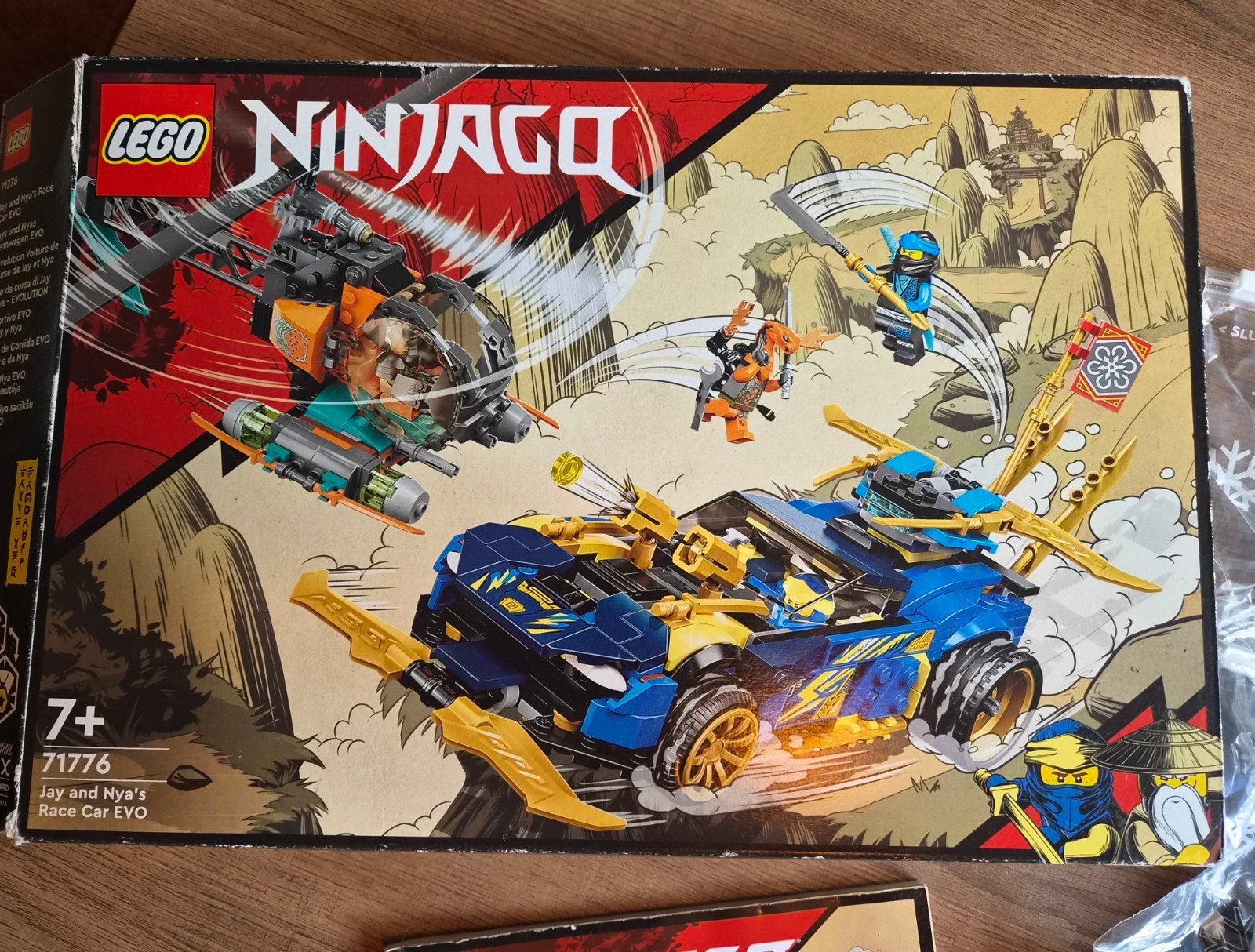 LEGO Ninjago 71776 Jay en Nya's Raceauto EVO, Inclusief instructies, Gebruikt, Lego, Ophalen of Verzenden