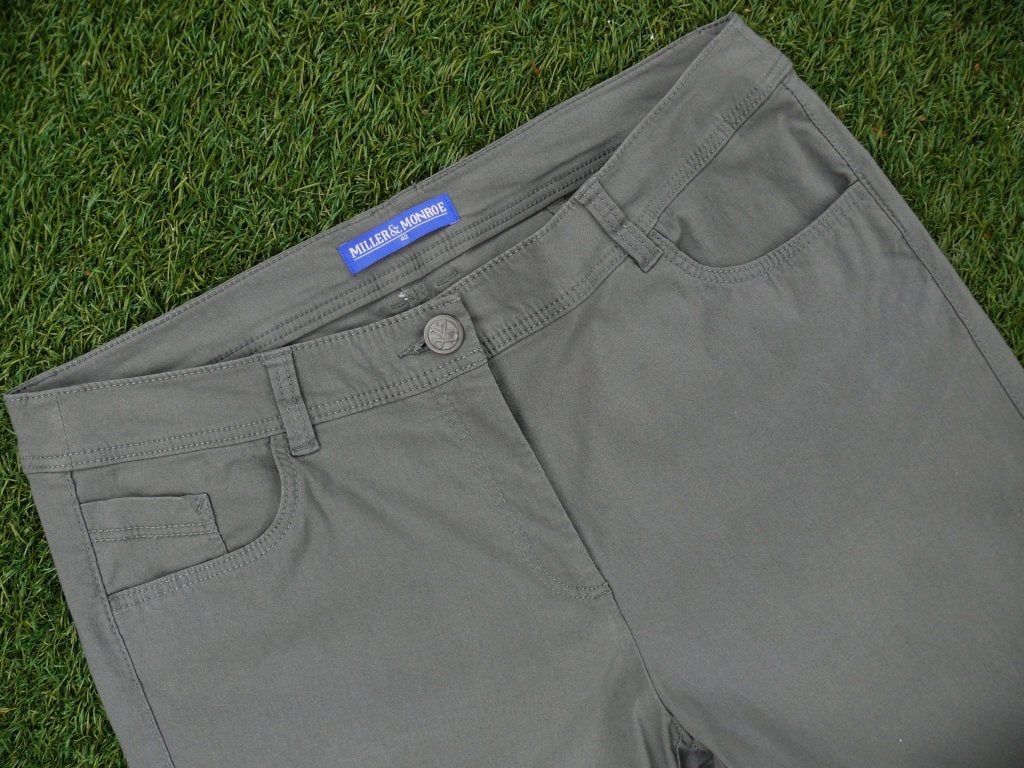 Miller & Monroe broek maat 42 als nieuw, Kleding | Dames, Maat 42/44 (L), Ophalen of Verzenden, Zo goed als nieuw, Grijs
