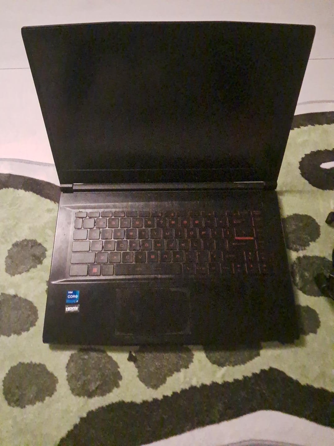 High-End Gaming Laptop – MSI GF63 Thin 12UC RTX 3050, Ophalen, 15 inch, Gaming, SSD