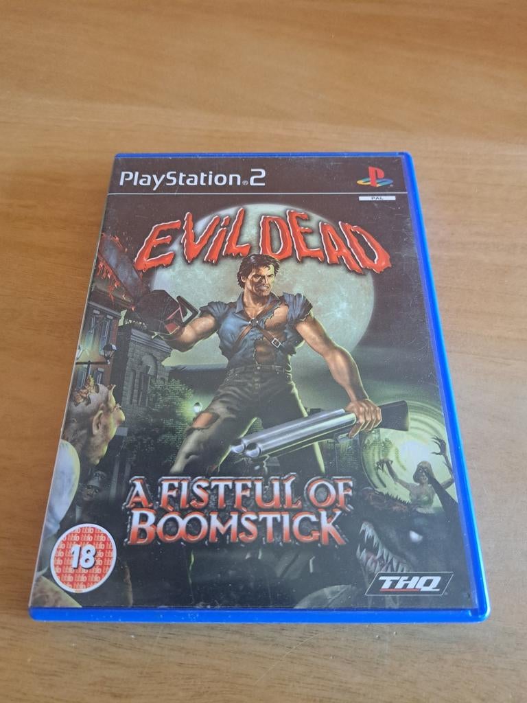 PS2 Evil Dead A Fistful Of Boomstick PAL, Spelcomputers en Games, Games | Sony PlayStation 2, Avontuur en Actie, Vanaf 18 jaar