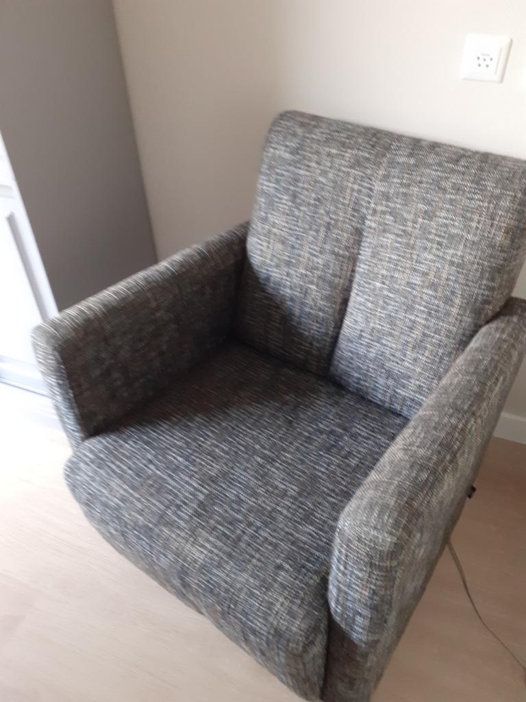 Fauteuil., Ophalen of Verzenden, Zo goed als nieuw, 75 tot 100 cm, 50 tot 75 cm