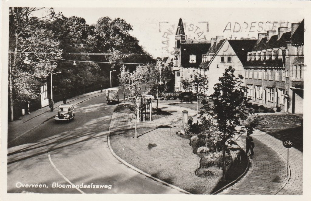 overveen- bloemendaalseweg, Ophalen of Verzenden, 1940 tot 1960, Friesland