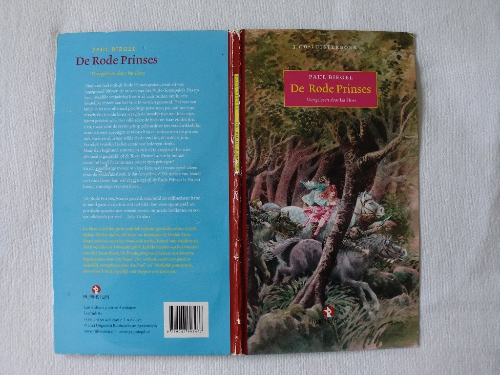 Paul Biegel - 3CD luisterboek De Rode Prinses, Ophalen of Verzenden, Paul Biegel, Cd