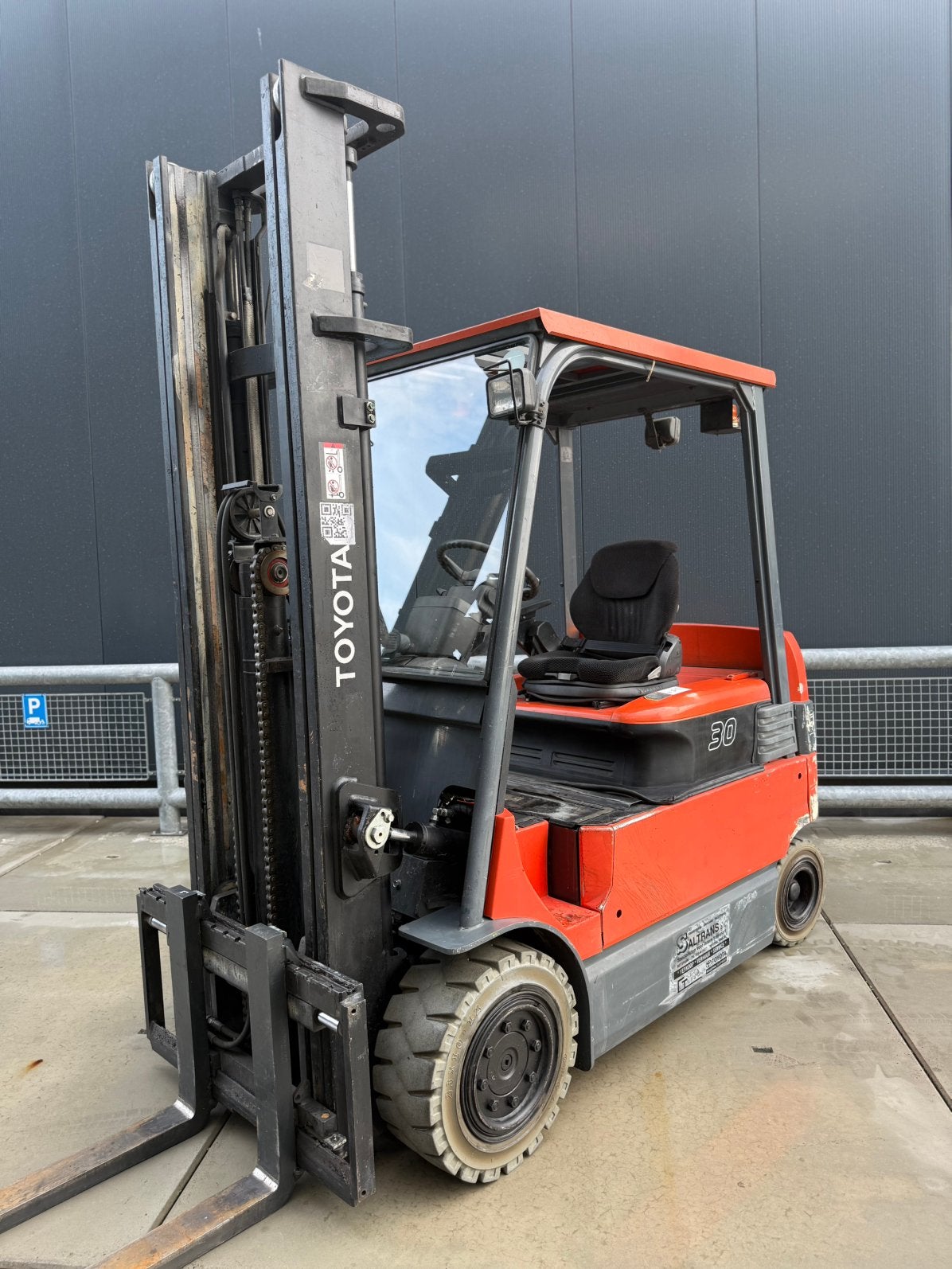 TOYOTA 7FBMF30 3000KG DUPLEX4.20M 7800UUR BATT 90%, Zakelijke goederen, Ophalen, 1000 tot 2000 kg, Linde Toyota Hyster Komatsu Nissan jungheinrich Still tcm
