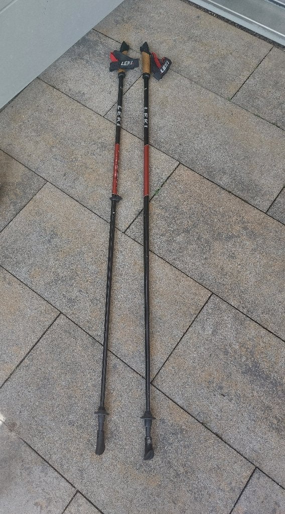 stel Lichte Leki Nordic Poles/Stokken, Ophalen of Verzenden, Zo goed als nieuw, Wandelstok