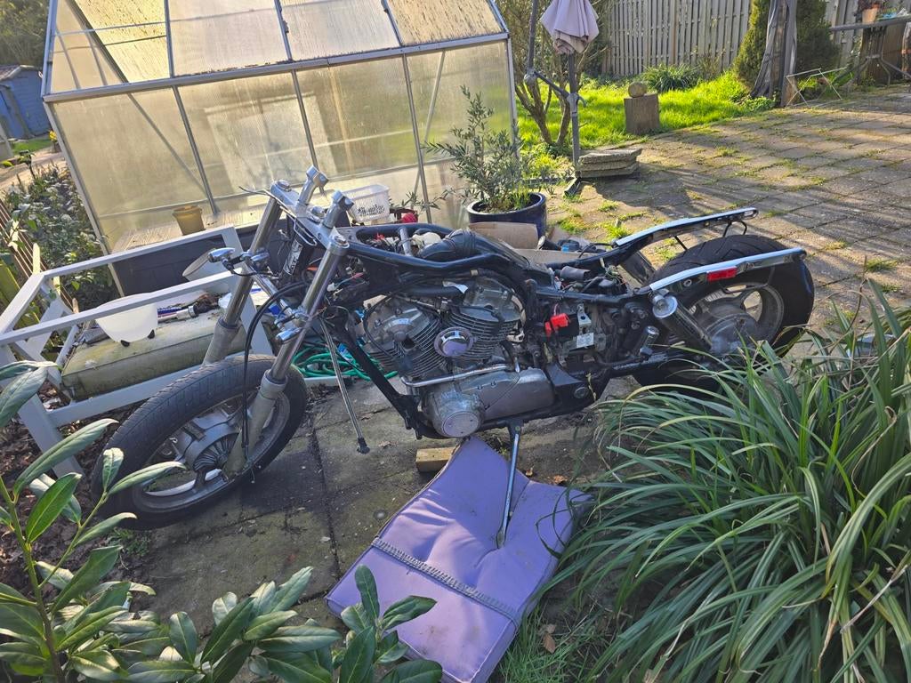 Honda Shadow VT1100 1988 - Frame met blok, Ophalen, Gebruikt
