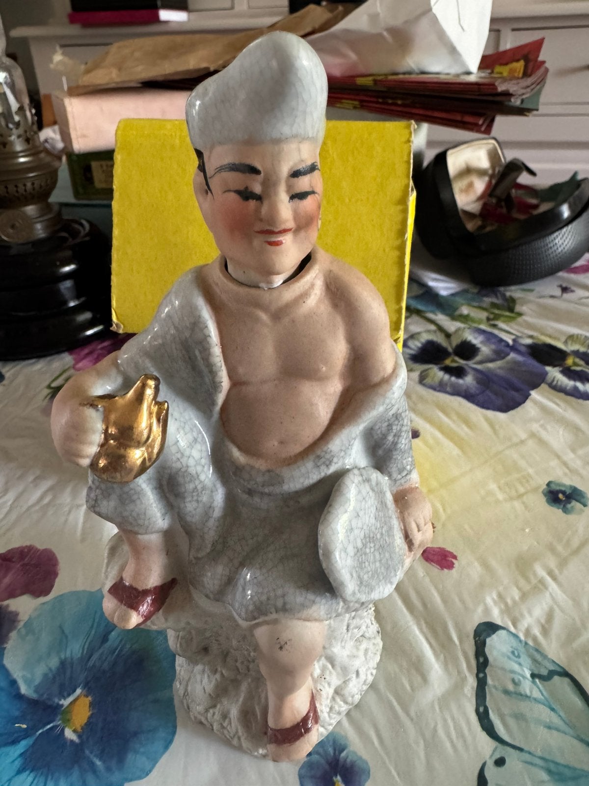 Chinese man met bewegend hoofd, Ophalen of Verzenden