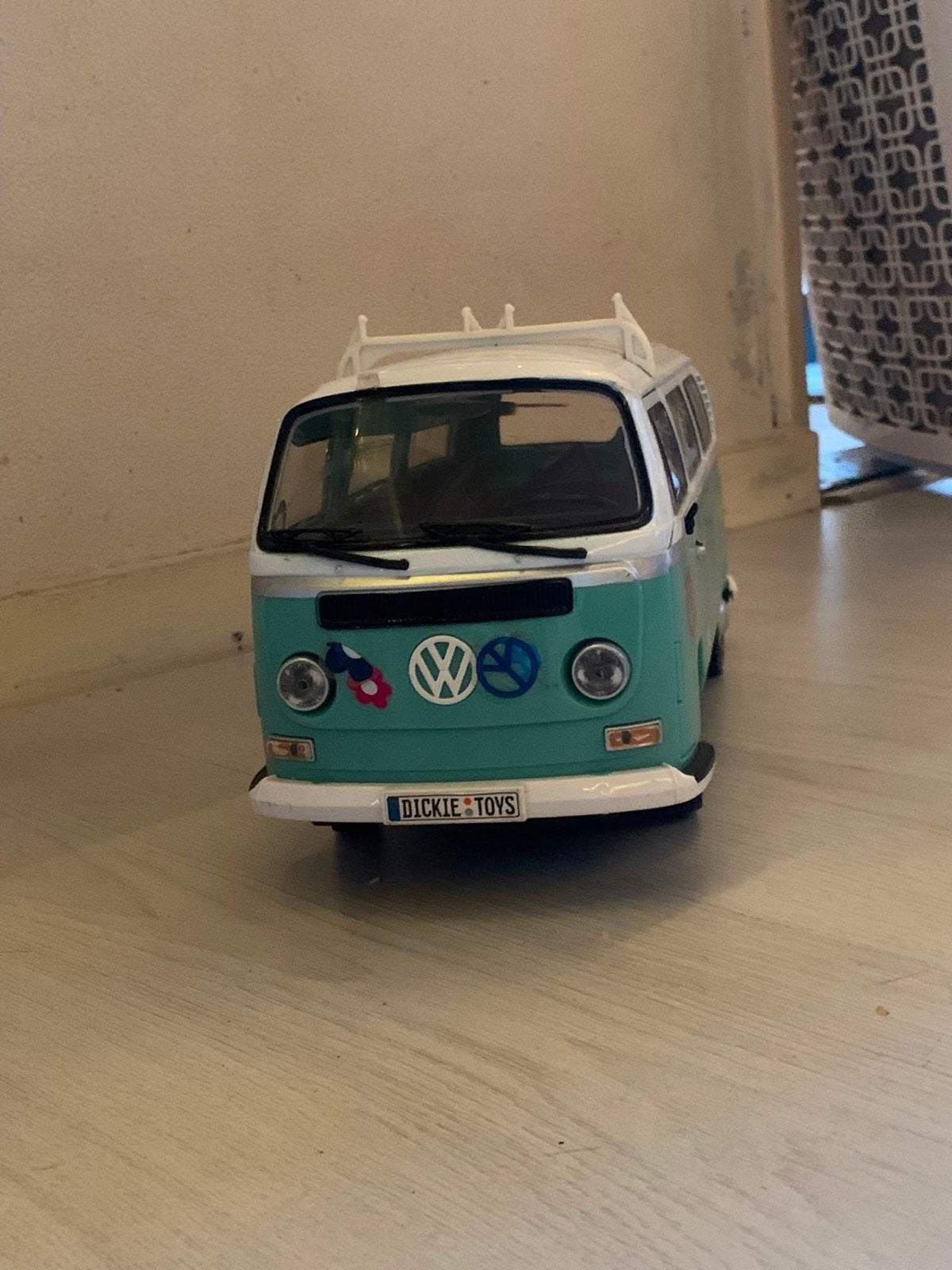 Dickie Toys VW Bus T1 Speelgoedauto - Groen/Wit, Ophalen of Verzenden, Gebruikt