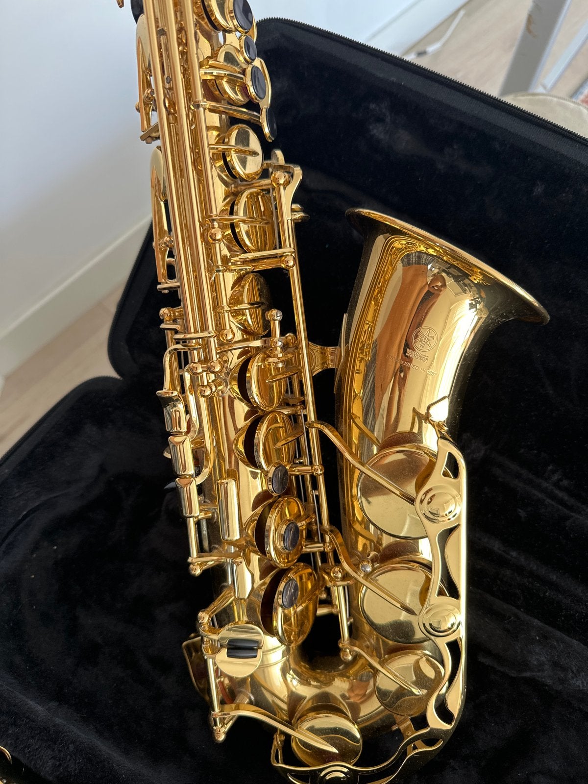 Yamaha YAS-280 Altsaxofoon, Ophalen, Gebruikt, Alt, Met koffer