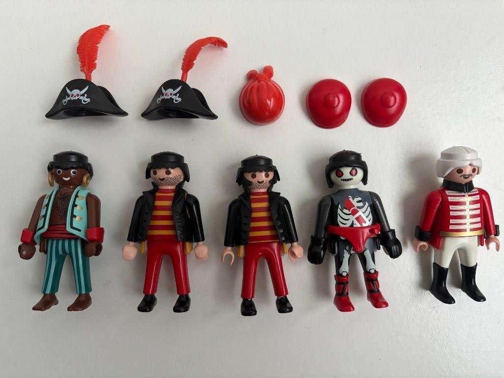 5 stuks: Playmobil Piraten samen met diverse accessoires, Kinderen en Baby's, Speelgoed | Playmobil, Pirates, Gebruikt, Losse onderdelen