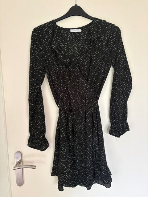 Costes Studio jurk polkadot (maat M), Maat 38/40 (M), Zwart, Nieuw, Ophalen of Verzenden