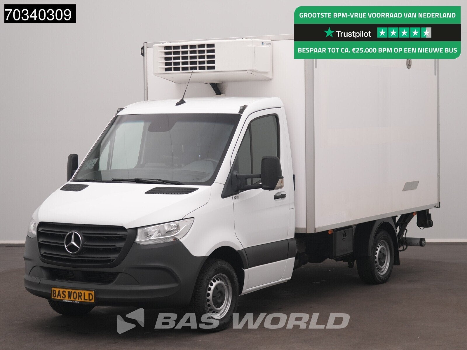 Mercedes Sprinter 316 CDI Automaat Koel/Vrieswagen Laadklep, Auto's, Automaat, Stof, Gebruikt, Euro 6