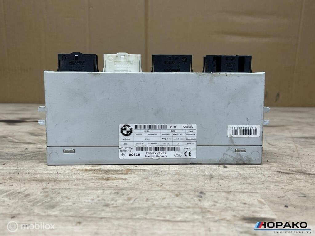 Comfort module BMW 5 serie F10 F11 F07 | 61357266665, Gebruikt, Ophalen of Verzenden