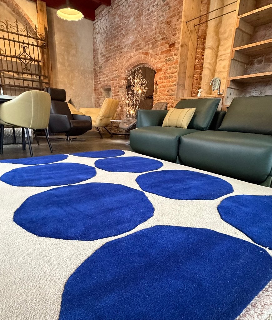 SALE Brink en Campman tapijt Marimekko Isot Kivet 170 x 240, Ophalen, 100 tot 150 cm, Crème, Rechthoekig