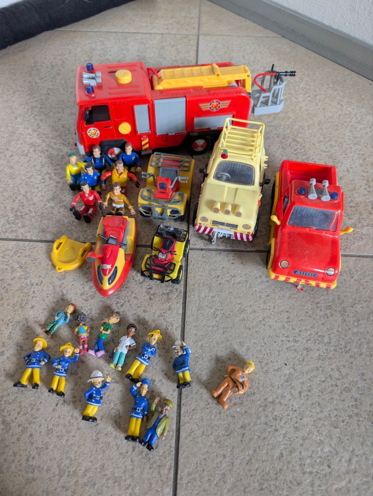 Brandweerman Sam: Voertuigen en Figuren Collectie, Ophalen of Verzenden
