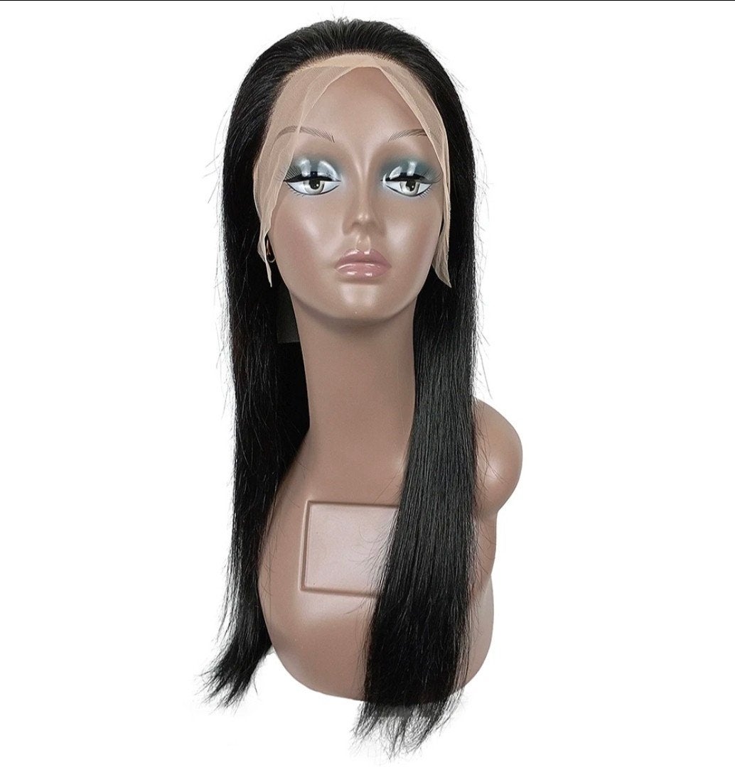18 inch silky straight wig/ pruik 100% menselijke haar, Ophalen of Verzenden, Nieuw, Pruik of Haarverlenging