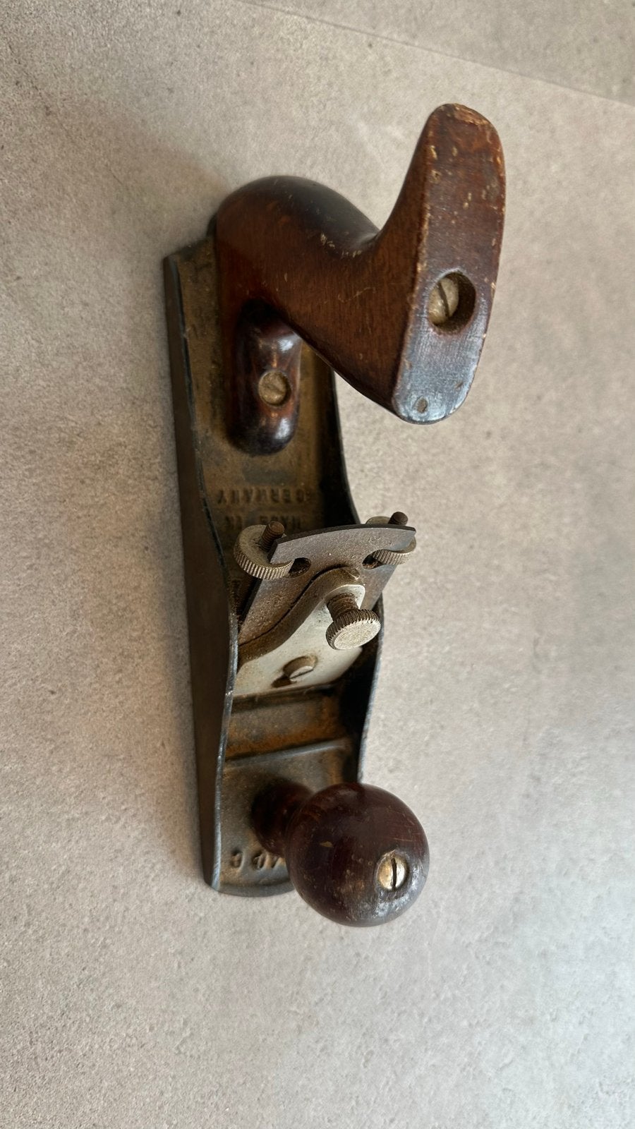 Vintage Houten Schaaf - Made in Germany, Antiek en Kunst, Ophalen of Verzenden